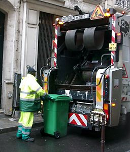 Collecte des déchets à Paris